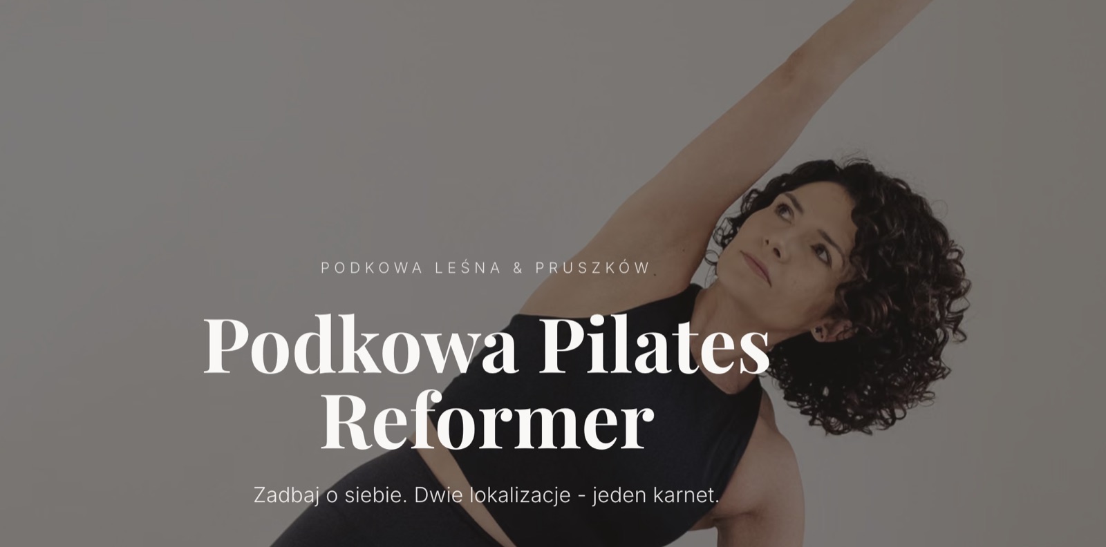 Podkowa Pilates Reformer, Podkowa Leśna i Pruszków: zadbaj o siebie. Dwie lokalizacje, jeden karnet