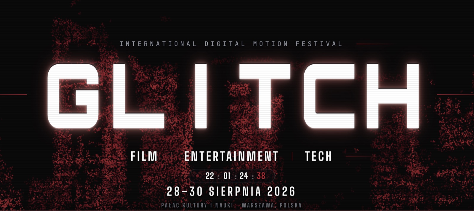 Warsaw Glitch - International Digital Motion Festival, film, entertainment, tech, 28-30 sierpnia 2026, Warszawa